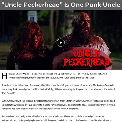 “Uncle Peckerhead” Is One Punk Uncle